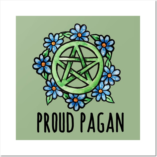 Proud Pagan Wall Art by bubbsnugg